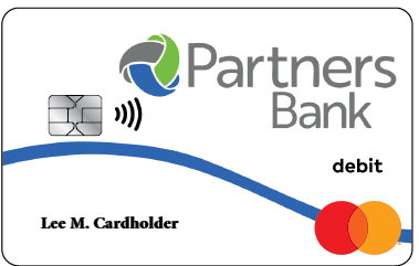 White partners Bank debit card
